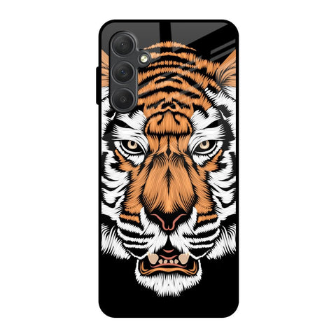 Angry Tiger Glossy Case For Samsung Galaxy F54 5G