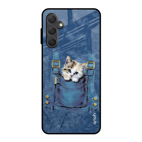 Kitty In Pocket Glossy Case For Samsung Galaxy F54 5G