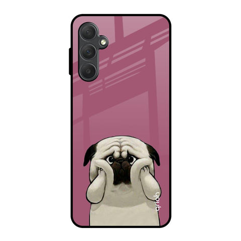 Funny Pug Face Glossy Case For Samsung Galaxy F54 5G