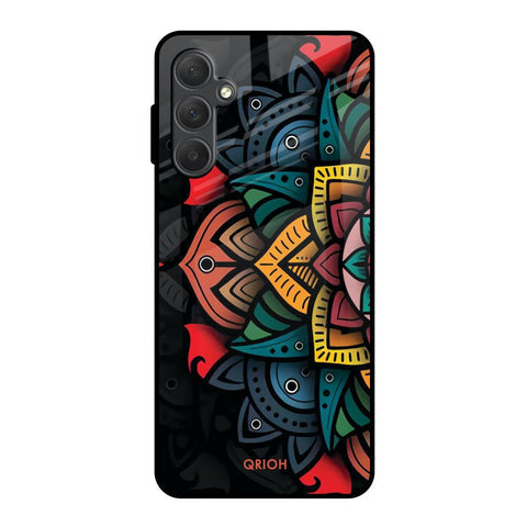 Retro Gorgeous Flower Glossy Case for Samsung Galaxy F54 5G