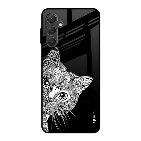 Kitten Mandala Glossy Case for Samsung Galaxy F54 5G