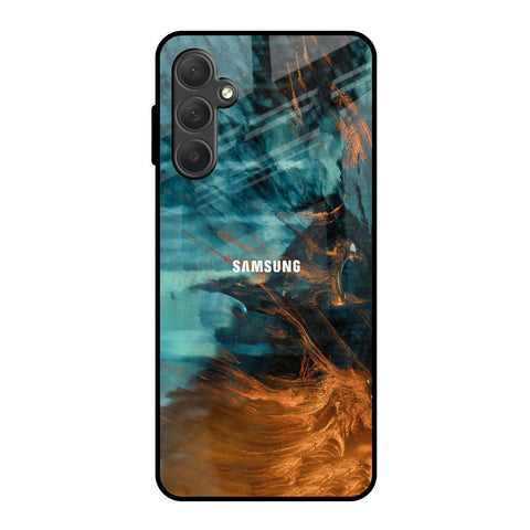 Golden Splash Glossy Case for Samsung Galaxy F54 5G