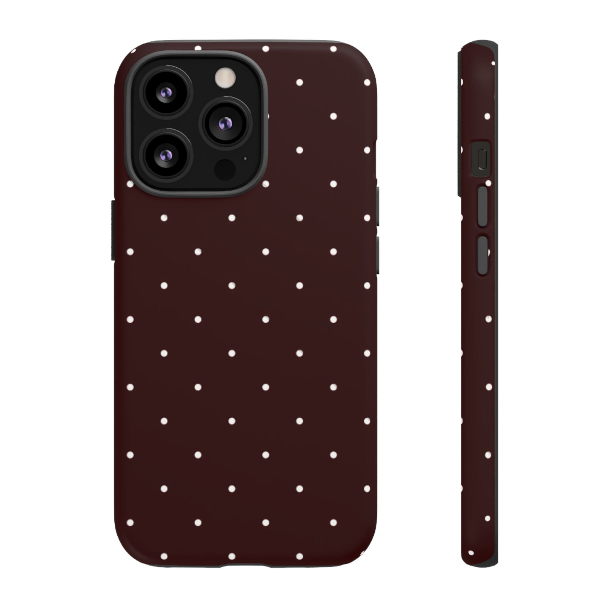 Berry Dots Premium Tough Shining Phone Case (Double Layer) Available For All iPhone Models