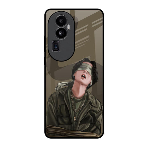 Blind Fold Glossy Case for Oppo Reno10 Pro Plus 5G