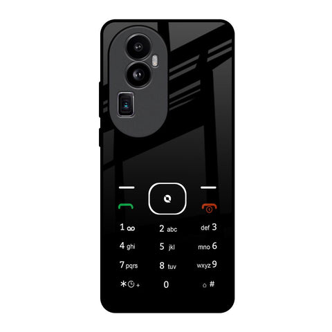 Classic Keypad Pattern Glossy Case for Oppo Reno10 Pro Plus 5G