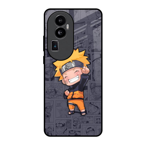 Orange Chubby Glossy Case for Oppo Reno10 Pro Plus 5G