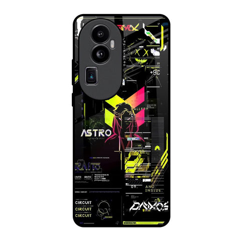 Astro Glitch Glossy Case for Oppo Reno10 Pro Plus 5G
