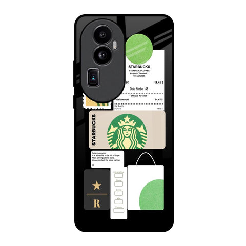 Coffee Latte Glossy Case for Oppo Reno10 Pro Plus 5G
