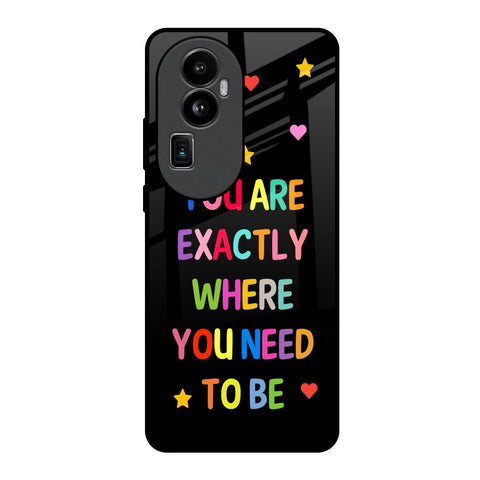 Magical Words Glossy Case for Oppo Reno10 Pro Plus 5G