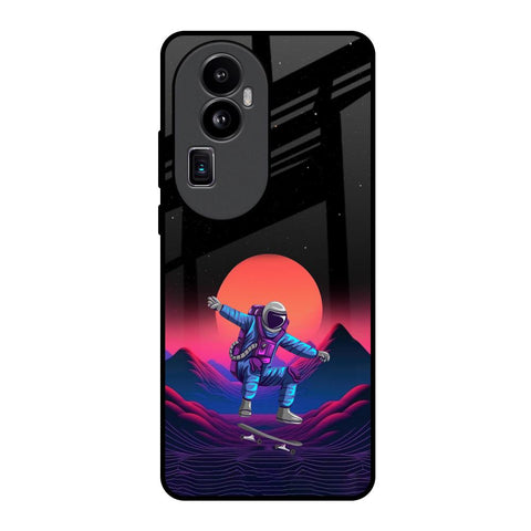 Retro Astronaut Glossy Case for Oppo Reno10 Pro Plus 5G