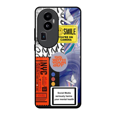 Smile for Camera Glossy Case for Oppo Reno10 Pro Plus 5G