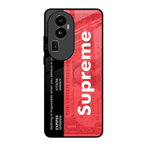 Supreme Ticket Glossy Case for Oppo Reno10 Pro Plus 5G