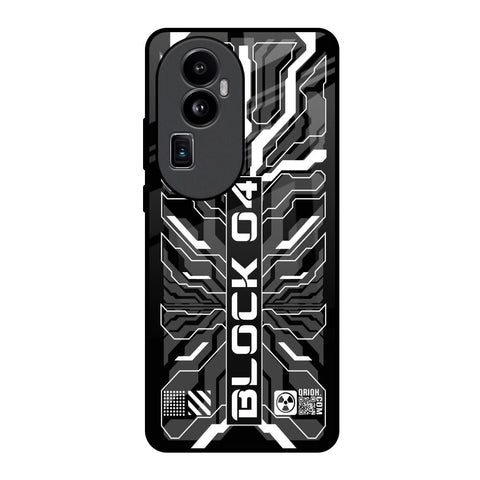 Monochrome Magic Glossy Case for Oppo Reno10 Pro Plus 5G