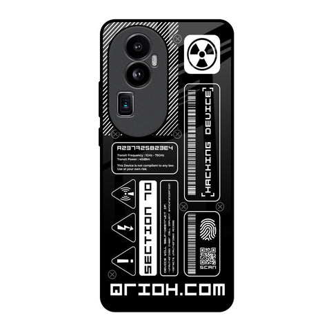 Futuristic Art Glossy Case for Oppo Reno10 Pro Plus 5G