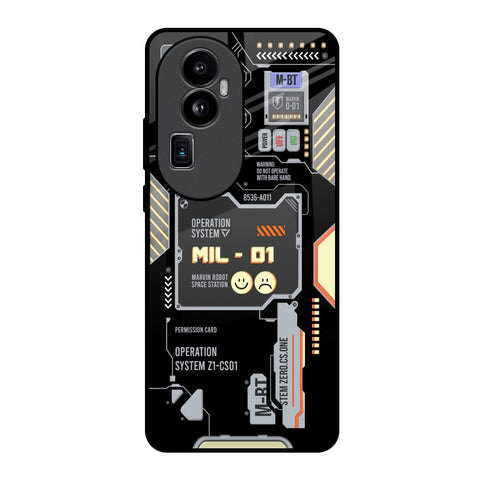 Exposed Parts Glossy Case for Oppo Reno10 Pro Plus 5G