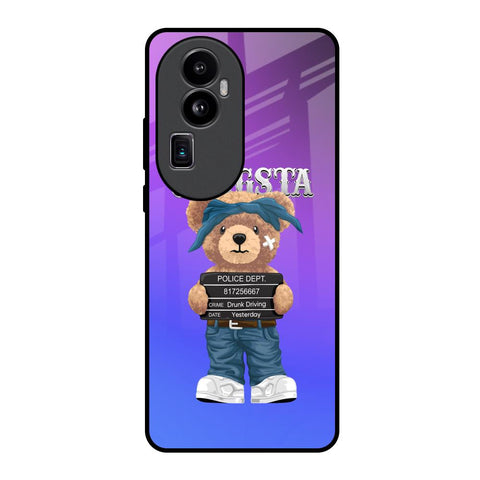 Gangsta Bear Glossy Case for Oppo Reno10 Pro Plus 5G