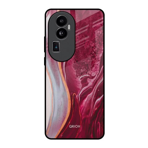 Crimson Ruby Glossy Case for Oppo Reno10 Pro Plus 5G