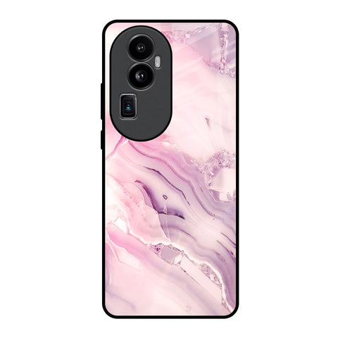 Diamond Pink Gradient Glossy Case For Oppo Reno10 Pro Plus 5G