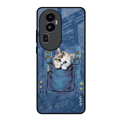 Kitty In Pocket Glossy Case For Oppo Reno10 Pro Plus 5G