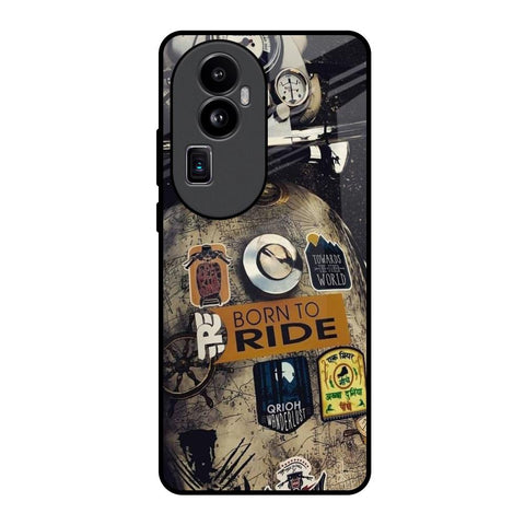 Ride Mode On Glossy Case for Oppo Reno10 Pro Plus 5G