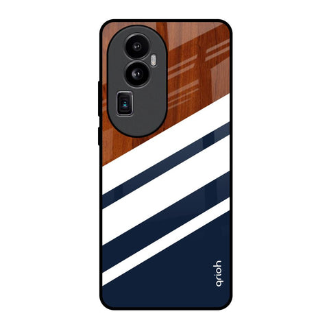 Bold Stripes Glossy Case for Oppo Reno10 Pro Plus 5G