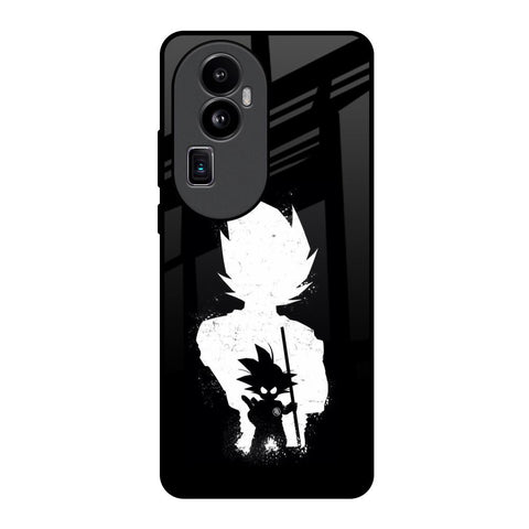 Monochrome Goku Glossy Case for Oppo Reno10 Pro Plus 5G