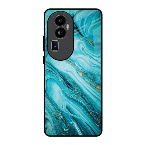 Ocean Marble Glossy Case for Oppo Reno10 Pro Plus 5G