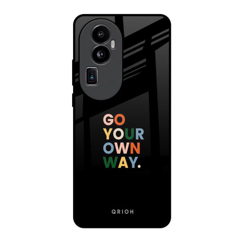 Go Your Own Way Glossy Case for Oppo Reno10 Pro Plus 5G