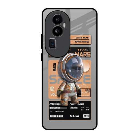 Space Ticket Glossy Case for Oppo Reno10 Pro Plus 5G