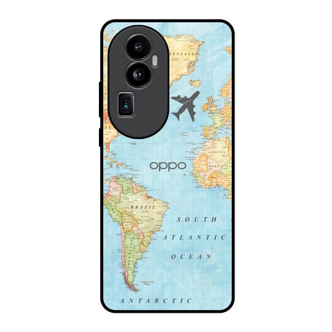 Fly Around The World Glossy Case for Oppo Reno10 Pro Plus 5G