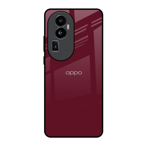 Classic Burgundy Glossy Case for Oppo Reno10 Pro Plus 5G