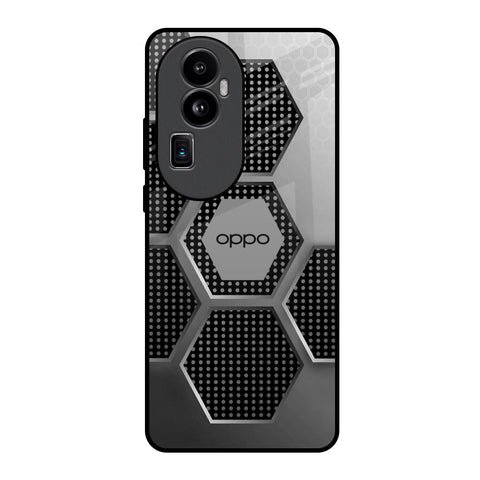 Hexagon Style Glossy Case For Oppo Reno10 Pro Plus 5G