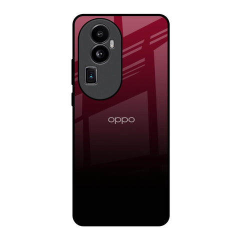 Wine Red Glossy Case For Oppo Reno10 Pro Plus 5G