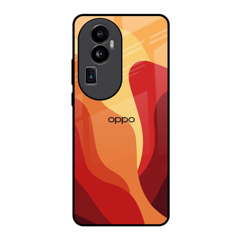 Magma Color Pattern Glossy Case for Oppo Reno10 Pro Plus 5G