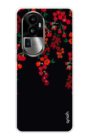 Floral Deco Soft Cover For Oppo Reno10 Pro Plus 5G