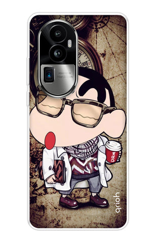 Nerdy Shinchan Soft Cover for Oppo Reno10 Pro Plus 5G
