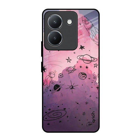 Space Doodles Glossy Case for Vivo Y36