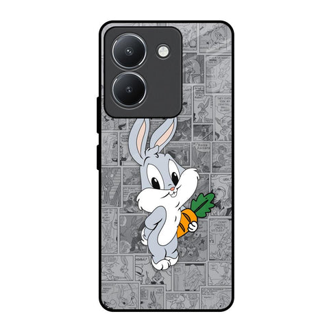 Cute Baby Bunny Glossy Case for Vivo Y36