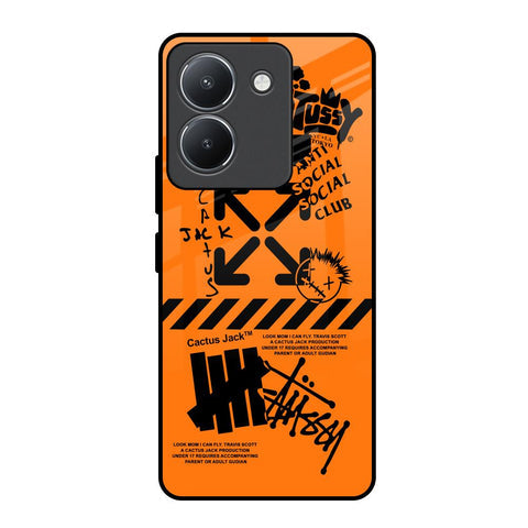 Anti Social Club Glossy Case for Vivo Y36