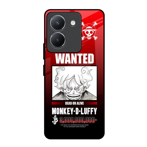 Luffy Wanted Glossy Case for Vivo Y36