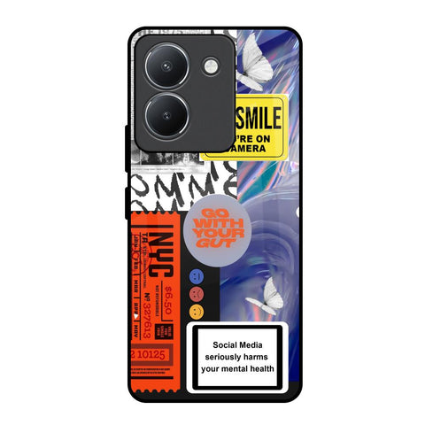 Smile for Camera Glossy Case for Vivo Y36