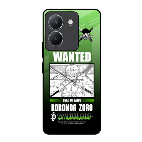 Zoro Wanted Glossy Case for Vivo Y36