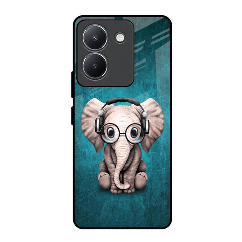 Adorable Baby Elephant Glossy Case For Vivo Y36