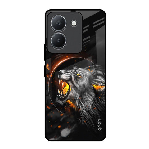 Aggressive Lion Glossy Case for Vivo Y36