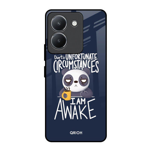 Struggling Panda Glossy Case for Vivo Y36