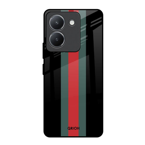 Vertical Stripes Glossy Case for Vivo Y36