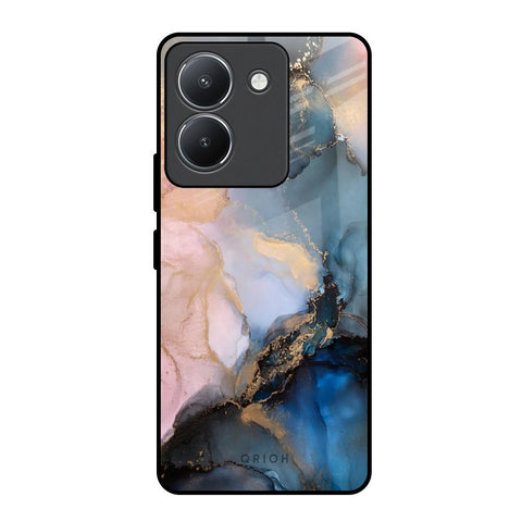 Marble Ink Abstract Glossy Case for Vivo Y36