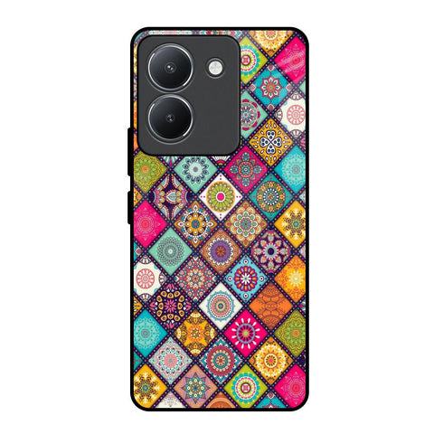 Multicolor Mandala Glossy Case for Vivo Y36