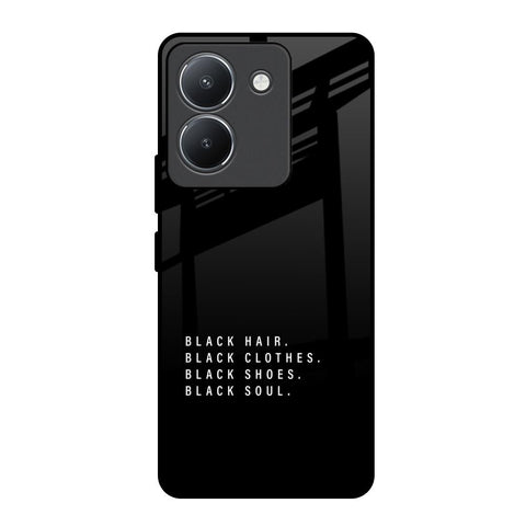 Black Soul Glossy Case for Vivo Y36