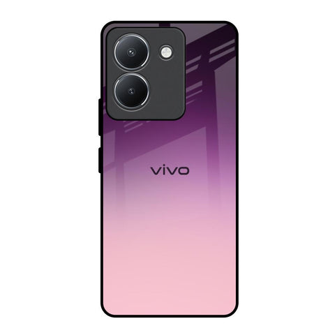 Purple Gradient Glossy case for Vivo Y36